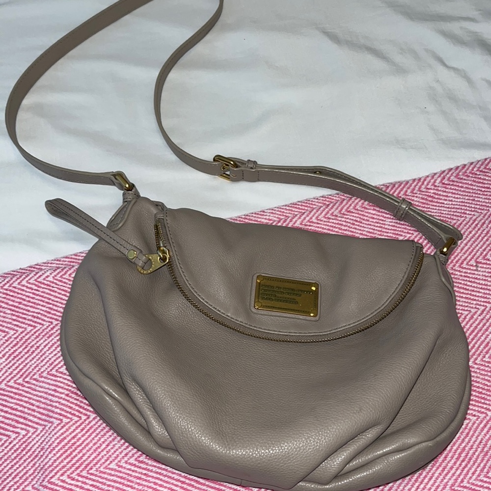 Gray Marc Jacobs satchel